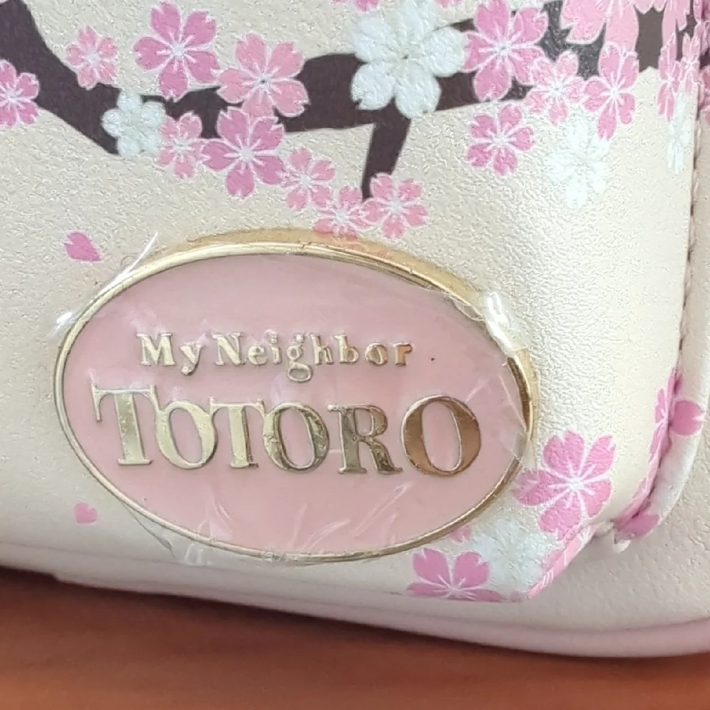 My Neighbor Totoro Cherry Blossom Mini Backpack - Pink & Cream